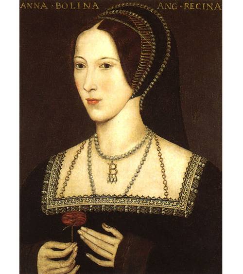 Artiste inconnu, Anne Boleyn, 16e siècle, huile sur bois, Château d'Hever, Hever